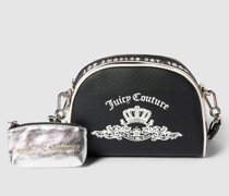Handtasche mit Label-Detail Modell 'HEATHER'