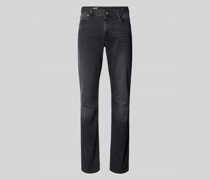 Regular Fit Jeans im 5-Pocket-Design Modell 'Pipe'