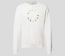 X Souvenir Sweatshirt mit Motiv-Print - Exklusiv