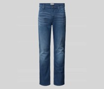 Slim Fit Jeans mit Label-Patch Modell 'VEGAS'