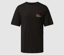 T-Shirt mit Motiv-Print Modell 'RECIPE'