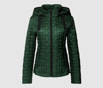 Steppjacke mit Strukturmuster