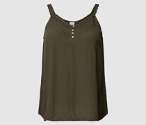PLUS SIZE Top mit Strukturmuster Modell 'CARLESLIE'