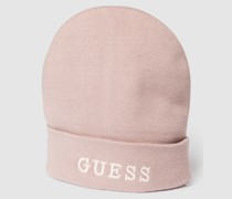 Beanie mit Label-Stitching Modell 'HAT'