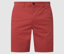 Comfort Fit Chino-Shorts mit Stretch-Anteil