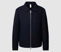 Jacke aus woll-Mix mit Umlegekragen