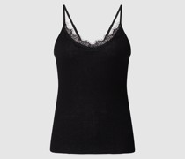 Top im Lingerie-Look mit Spitze Modell 'Maya'
