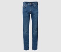Straight Fit Jeans im 5-Pocket-Design Modell 'DENTON'