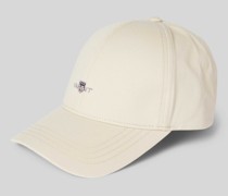 Basecap mit Label-Stitching Modell 'UNISEX SHIELD HIGH CAP'