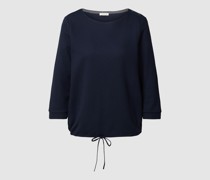 Pullover mit 3/4-Arm und Tunnelzug