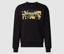 Sweatshirt mit Motiv-Print