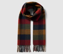 Schal aus Wolle mit Karomuster Modell 'LARGS SCARF'