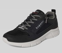 Sneaker mit Schnür- und Reißverschluss Modell 'Soa'