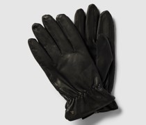 Handschuhe mit Label-Detail Modell 'Detroit'