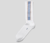 Socken mit Label-Print