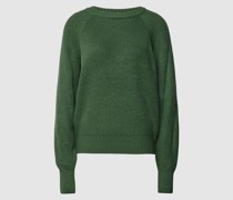 Strickpullover mit Rundhalsausschnitt Modell 'tinka'