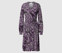 Kleid mit Allover-Muster Modell 'VICENSA'