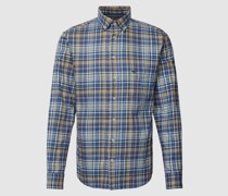 Freizeithemd mit Button-Down-Kragen