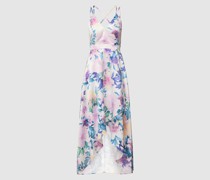Abendkleid mit Vokuhila-Optik