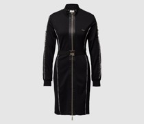 Knielanges Kleid mit Reißverschluss