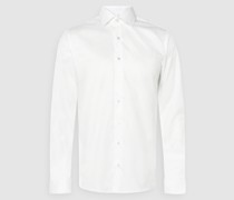 Slim Fit Business-Hemd aus Baumwolle