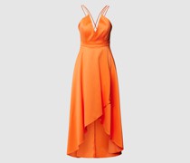 Abendkleid in Wickel-Optik