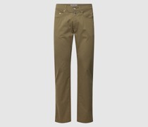 Hose mit Label-Details Modell 'Lyon'