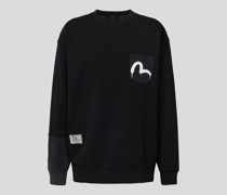 Oversized Sweatshirt aus Baumwolle
