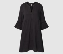 Knielanges Kleid im Stufen-Look Modell 'THYRA'