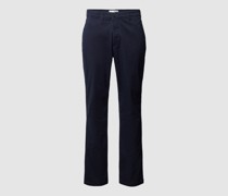 Slim Fit Chino mit seitlichen Eingrifftaschen