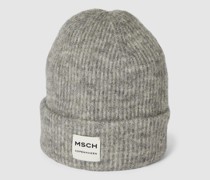 Beanie mit Label-Patch Modell 'Hope'