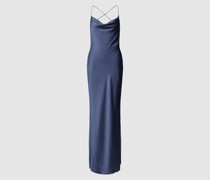 Abendkleid mit Wasserfall-Ausschnitt