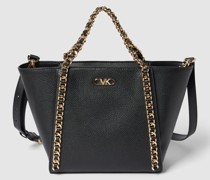Handtasche mit Label-Applikation Modell 'WESTLEY'