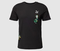 T-Shirt mit Label-Print Modell 'CLASSICS'