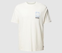 T-Shirt mit Label-Print Modell 'BLOCK OUT'