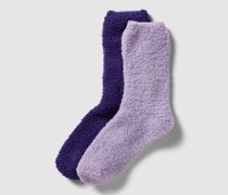 Socken mit Strukturmuster