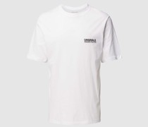 T-Shirt mit Motiv-Print Modell 'RECIPE'