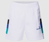 Shorts mit Logo-Stitching Modell 'MACAO'