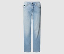 Straight Fit Jeans mit Zierbesatz Modell 'PARIS'