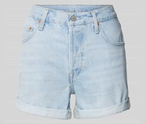 Regular Fit Jeansshorts im 5-Pocket-Design Modell '501'