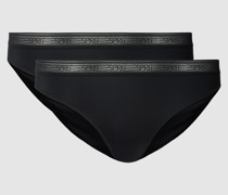 Slip mit elastischem Logo-Bund Modell 'MICRO'