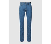 Tapered Fit Jeans mit Stretch-Anteil