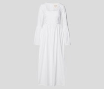 Maxikleid mit Trompetenärmeln