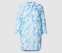 Bluse mit floralem Muster Modell 'Tunika'