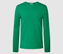 Longsleeve mit Label Detail Modell 'JAANONO 2'