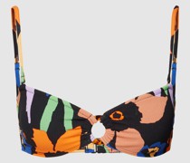 Bikini-Oberteil in Bandeau-Form Modell 'COLOR JAM'
