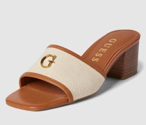 Sandaletten mit Label-Detail Modell 'ULLIYE'