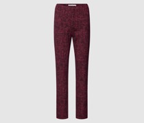 Stoffhose mit Strukturmuster Modell 'PENNY'