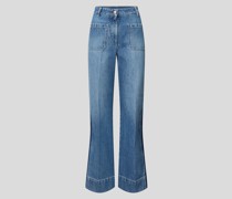 Jeans mit Brand-Stitching Modell "ALINA"