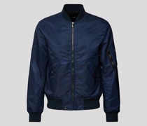 Jacke in Glanz-Optik